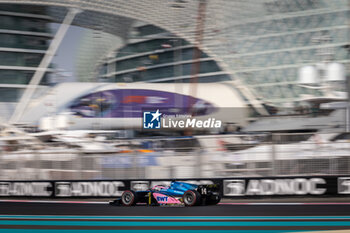 2023-11-24 - 14 DOOHAN Jack (aus), UNI-Virtuosi Racing, Dallara F2, action during the 13th round of the 2023 FIA Formula 2 Championship from November 24 to 26, 2023 on the Yas Marina Circuit, in Abu Dhabi, United Arab Emirates - AUTO - FORMULA 2 2023 - ABU DHABI - FORMULA 2 - MOTORS