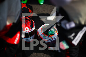 2023-01-12 - Helmet details during the 2023 Mexico City ePrix, 1st meeting of the 2022-23 ABB FIA Formula E World Championship, on the Autodromo Hermanos Rodriguez from January 12 to 14, in Mexico City, Mexico - AUTO - 2022 FORMULA E MEXICO CITY EPRIX - FORMULA E - MOTORS