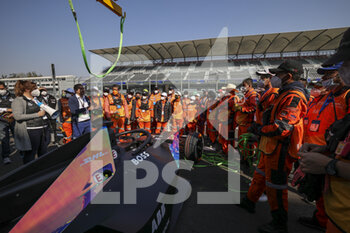 13/01/2023 - Marshals Recovery training during the 2023 Mexico City ePrix, 1st meeting of the 2022-23 ABB FIA Formula E World Championship, on the Autodromo Hermanos Rodriguez from January 12 to 14, in Mexico City, Mexico - AUTO - 2023 FORMULA E MEXICO CITY EPRIX - FORMULA E - MOTORI