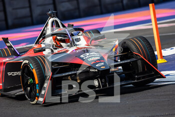 13/01/2023 - 94 WEHRLEIN Pascal (ger), TAG HAUER Porsche Formula E Team, Porsche 99X Electric, action during the 2023 Mexico City ePrix, 1st meeting of the 2022-23 ABB FIA Formula E World Championship, on the Autodromo Hermanos Rodriguez from January 12 to 14, in Mexico City, Mexico - AUTO - 2023 FORMULA E MEXICO CITY EPRIX - FORMULA E - MOTORI