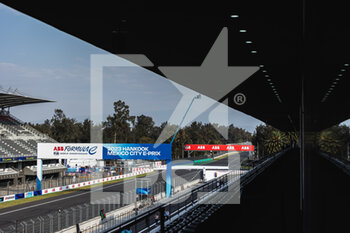 13/01/2023 - branding during the 2023 Mexico City ePrix, 1st meeting of the 2022-23 ABB FIA Formula E World Championship, on the Autodromo Hermanos Rodriguez from January 12 to 14, in Mexico City, Mexico - AUTO - 2023 FORMULA E MEXICO CITY EPRIX - FORMULA E - MOTORI