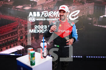 14/01/2023 - DI GRASSI Lucas (bra), Mahindra Racing, Spark-Mahindra, Mahindra M9-Electro, portrait during the 2023 Mexico City ePrix, 1st meeting of the 2022-23 ABB FIA Formula E World Championship, on the Autodromo Hermanos Rodriguez from January 12 to 14, in Mexico City, Mexico - AUTO - 2023 FORMULA E MEXICO CITY EPRIX - FORMULA E - MOTORI