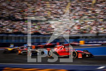 2023-01-14 - 27 DENNIS Jake (gbr), Avalanche Andretti Formula E, Spark-Porsche, Porsche 99X Electric, action during the 2023 Mexico City ePrix, 1st meeting of the 2022-23 ABB FIA Formula E World Championship, on the Autodromo Hermanos Rodriguez from January 12 to 14, in Mexico City, Mexico - AUTO - 2022 FORMULA E MEXICO CITY EPRIX - FORMULA E - MOTORS