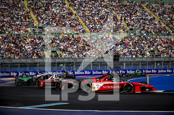 14/01/2023 - 23 FENESTRAZ Sacha (fra), Nissan Formula E Team, Spark-Nissan, Nissan e-4ORCE 04, action during the 2023 Mexico City ePrix, 1st meeting of the 2022-23 ABB FIA Formula E World Championship, on the Autodromo Hermanos Rodriguez from January 12 to 14, in Mexico City, Mexico - AUTO - 2022 FORMULA E MEXICO CITY EPRIX - FORMULA E - MOTORI