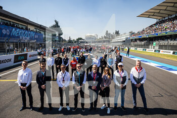 2023-01-14 - NAWARECKI Marek, Director Circuit Sport Department FIA, portrait LONGO Alberto, Formula E Chief Championship Officer & Co Founder, portrait REIGLE Jamie, Chief Executive Officer - Formula E, portrait AGAG Alejandro (spa) CEO of Formula E Holding, portrait Jeongho Park Executive Vice President & CMO, WIEROD Morten, Electrification business area President, Member of the Group Executive Committee of ABB and all the Team Principal grille de depart, starting grid during the 2023 Mexico City ePrix, 1st meeting of the 2022-23 ABB FIA Formula E World Championship, on the Autodromo Hermanos Rodriguez from January 12 to 14, in Mexico City, Mexico - AUTO - 2022 FORMULA E MEXICO CITY EPRIX - FORMULA E - MOTORS