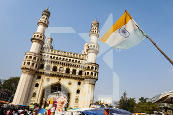 2023-02-08 - Illustration, city of Hyderabad, Charminar during the 2023 Hyderabad ePrix, 3rd meeting of the 2022-23 ABB FIA Formula E World Championship, on the Hyderabad Street Circuit from February 9 to 11, in Hyderabad, India - AUTO - 2022 FORMULA E HYDERABAD EPRIX - FORMULA E - MOTORS