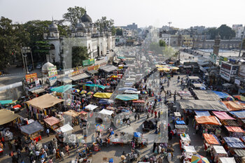 2023-02-08 - Illustration, city of Hyderabad, Charminar during the 2023 Hyderabad ePrix, 3rd meeting of the 2022-23 ABB FIA Formula E World Championship, on the Hyderabad Street Circuit from February 9 to 11, in Hyderabad, India - AUTO - 2022 FORMULA E HYDERABAD EPRIX - FORMULA E - MOTORS