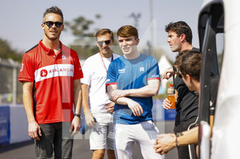 2023-02-09 - LOTTERER André (ger), Avalanche Andretti Formula E, Spark-Porsche, Porsche 99X Electric, TICKTUM Dan (gbr), NIO 333 Formula E Team, Spark-NIO, NIO 333 ER9, portrait during the 2023 Hyderabad ePrix, 3rd meeting of the 2022-23 ABB FIA Formula E World Championship, on the Hyderabad Street Circuit from February 9 to 11, in Hyderabad, India - AUTO - 2022 FORMULA E HYDERABAD EPRIX - FORMULA E - MOTORS