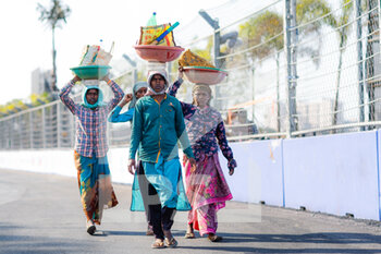 2023-02-09 - circuit preparation, ambiance during the 2023 Hyderabad ePrix, 3rd meeting of the 2022-23 ABB FIA Formula E World Championship, on the Hyderabad Street Circuit from February 9 to 11, in Hyderabad, India - AUTO - 2022 FORMULA E HYDERABAD EPRIX - FORMULA E - MOTORS