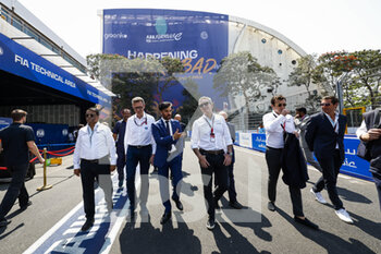 2023-02-11 - BEN SULAYEM Mohammed, President of the FIA, AGAG Alejandro (spa) CEO of Formula E Holding, portrait during the 2023 Hyderabad ePrix, 3rd meeting of the 2022-23 ABB FIA Formula E World Championship, on the Hyderabad Street Circuit from February 9 to 11, in Hyderabad, India - AUTO - 2022 FORMULA E HYDERABAD EPRIX - FORMULA E - MOTORS