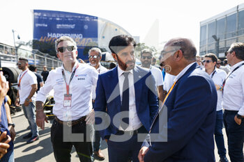 2023-02-11 - BEN SULAYEM Mohammed (uae), President of the FIA, AGAG Alejandro (spa) CEO of Formula E Holding, portrait during the 2023 Hyderabad ePrix, 3rd meeting of the 2022-23 ABB FIA Formula E World Championship, on the Hyderabad Street Circuit from February 9 to 11, in Hyderabad, India - AUTO - 2022 FORMULA E HYDERABAD EPRIX - FORMULA E - MOTORS