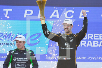 2023-02-11 - VERGNE Jean-Eric (fra), DS Penske Formula E Team, Spark-DS, DS E-Tense FE23, portrait, podium, portrait during the 2023 Hyderabad ePrix, 3rd meeting of the 2022-23 ABB FIA Formula E World Championship, on the Hyderabad Street Circuit from February 9 to 11, in Hyderabad, India - AUTO - 2022 FORMULA E HYDERABAD EPRIX - FORMULA E - MOTORS