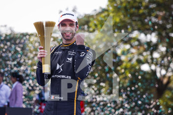 2023-02-11 - VERGNE Jean-Eric (fra), DS Penske Formula E Team, Spark-DS, DS E-Tense FE23, portrait during the 2023 Hyderabad ePrix, 3rd meeting of the 2022-23 ABB FIA Formula E World Championship, on the Hyderabad Street Circuit from February 9 to 11, in Hyderabad, India - AUTO - 2022 FORMULA E HYDERABAD EPRIX - FORMULA E - MOTORS