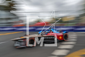 2023-02-25 - 08 ROWLAND Oliver (gbr), Mahindra Racing, Spark-Mahindra, Mahindra M9-Electro, action during the 2023 Cape Town ePrix, 4th meeting of the 2022-23 ABB FIA Formula E World Championship, on the Cap Town Street Circuit from February 23 to 25, in Cape Town, South Africa - AUTO - 2023 FORMULA E CAPE TOWN EPRIX - FORMULA E - MOTORS