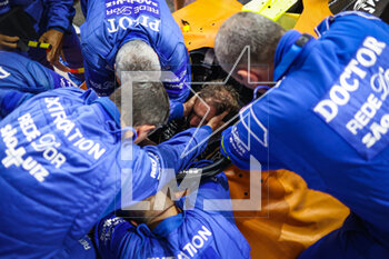 2023-03-24 - FIA Medical Extrication exercise with VERGNE Jean-Eric (fra), DS Penske Formula E Team, Spark-DS, DS E-Tense FE23, portrait during the 2023 Sao Paulo ePrix, 5th meeting of the 2022-23 ABB FIA Formula E World Championship, on the Sao Paulo Street Circuit from March 23 to 25, 2023 in Sao Paulo, Brazil - AUTO - 2023 FORMULA E SAO PAULO EPRIX - FORMULA E - MOTORS