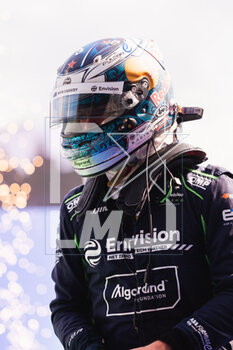 2023-04-23 - CASSIDY Nick (nzl), Envision Racing, Spark-Jaguar, Jaguar I - Time 6, portrait on the podium during the 2023 Berlin ePrix, 6th meeting of the 2022-23 ABB FIA Formula E World Championship, on the Tempelhof Airport Street Circuit from April 21 to 23, 2023 in Berlin, Germany - AUTO - 2023 FORMULA E BERLIN EPRIX - FORMULA E - MOTORS