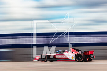 2023-04-24 - 23 MARTINS Victor (fra), Nissan Formula E Team, Spark-Nissan, Nissan e-4ORCE 04, action during the 2023 Rookie Test of the 2022-23 ABB FIA Formula E World Championship, on the Tempelhof Airport Street Circuit on April 24, 2023 in Berlin, Germany - AUTO - 2023 FORMULA E ROOKIE TEST - BERLIN - FORMULA E - MOTORS