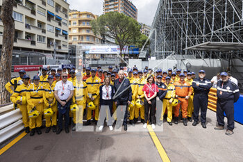 2023-05-06 - Natalie Robyn CEO of the FIA and the Marshalls commissaires , during the 2023 Monaco ePrix, 7th meeting of the 2022-23 ABB FIA Formula E World Championship, on the Circuit de Monaco from May 4 to 6, 2023 in Monaco - AUTO - 2023 FORMULA E MONACO EPRIX - FORMULA E - MOTORS