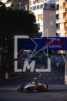 2023-05-06 - 08 ROWLAND Oliver (gbr), Mahindra Racing, Spark-Mahindra, Mahindra M9-Electro, action during the 2023 Monaco ePrix, 7th meeting of the 2022-23 ABB FIA Formula E World Championship, on the Circuit de Monaco from May 4 to 6, 2023 in Monaco - AUTO - 2023 FORMULA E MONACO EPRIX - FORMULA E - MOTORS