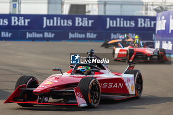 2023-06-03 - 23 FENESTRAZ Sacha (fra), Nissan Formula E Team, Spark-Nissan, Nissan e-4ORCE 04, action Hankook tyres tires during the 2023 Jakarta ePrix, 8th meeting of the 2022-23 ABB FIA Formula E World Championship, on the Jakarta International e-Prix Circuit from June 2 to 3, 2023 in Jakarta, Indonesia - AUTO - 2023 FORMULA E JAKARTA EPRIX - FORMULA E - MOTORS