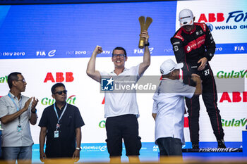 2023-06-04 - Race 2 podium ambiance during the 2023 Jakarta ePrix, 8th meeting of the 2022-23 ABB FIA Formula E World Championship, on the Jakarta International e-Prix Circuit from June 2 to 3, 2023 in Jakarta, Indonesia - AUTO - 2023 FORMULA E JAKARTA EPRIX - FORMULA E - MOTORS