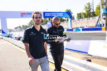2023-06-23 - VERGNE Jean-Eric (fra), DS Penske Formula E Team, Spark-DS, DS E-Tense FE23, portrait at the trackwalk during the 2023 Southwire Portland ePrix, 9th meeting of the 2022-23 ABB FIA Formula E World Championship, on the Portland International Raceway from June 22 to 24, 2023 in Portland, United States of America - AUTO - 2023 FORMULA E PORTLAND EPRIX - FORMULA E - MOTORS