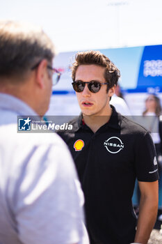 2023-06-23 - FENESTRAZ Sacha (fra), Nissan Formula E Team, Spark-Nissan, Nissan e-4ORCE 04, portrait at the media pen during the 2023 Southwire Portland ePrix, 9th meeting of the 2022-23 ABB FIA Formula E World Championship, on the Portland International Raceway from June 22 to 24, 2023 in Portland, United States of America - AUTO - 2023 FORMULA E PORTLAND EPRIX - FORMULA E - MOTORS