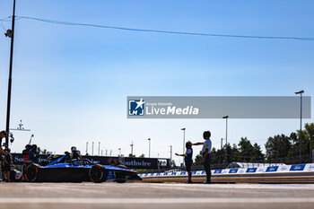 2023-06-24 - 07 GUNTHER Maximilian (ger), Maserati MSG Racing, Spark-Venturi, action pitlane during the 2023 Southwire Portland ePrix, 9th meeting of the 2022-23 ABB FIA Formula E World Championship, on the Portland International Raceway from June 22 to 24, 2023 in Portland, United States of America - AUTO - 2023 FORMULA E PORTLAND EPRIX - FORMULA E - MOTORS