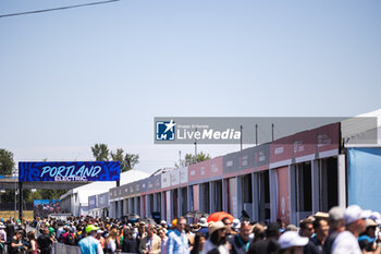 2023-06-24 - Paddock illustration during the 2023 Southwire Portland ePrix, 9th meeting of the 2022-23 ABB FIA Formula E World Championship, on the Portland International Raceway from June 22 to 24, 2023 in Portland, United States of America - AUTO - 2023 FORMULA E PORTLAND EPRIX - FORMULA E - MOTORS