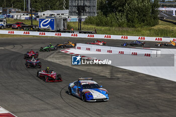 2023-06-25 - safety car, during the 2023 Southwire Portland ePrix, 9th meeting of the 2022-23 ABB FIA Formula E World Championship, on the Portland International Raceway from June 22 to 24, 2023 in Portland, United States of America - AUTO - 2023 FORMULA E PORTLAND EPRIX - FORMULA E - MOTORS