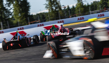 2023-06-25 - 13 DA COSTA Antonio Felix (prt), TAG HAUER Porsche Formula E Team, Porsche 99X Electric, action 37 CASSIDY Nick (nzl), Envision Racing, Spark-Jaguar, Jaguar I - Time 6, action during the 2023 Southwire Portland ePrix, 9th meeting of the 2022-23 ABB FIA Formula E World Championship, on the Portland International Raceway from June 22 to 24, 2023 in Portland, United States of America - AUTO - 2023 FORMULA E PORTLAND EPRIX - FORMULA E - MOTORS