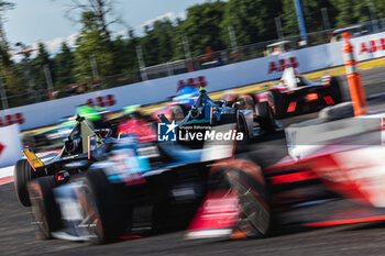 2023-06-25 - 01 VANDOORNE Stoffel (bel), DS Penske Formula E Team, Spark-DS, DS E-Tense FE23, action 04 FRIJNS Robin (nld), Team ABT - CUPRA, Spark-Mahindra, Mahindra M9-Electro, action during the 2023 Southwire Portland ePrix, 9th meeting of the 2022-23 ABB FIA Formula E World Championship, on the Portland International Raceway from June 22 to 24, 2023 in Portland, United States of America - AUTO - 2023 FORMULA E PORTLAND EPRIX - FORMULA E - MOTORS