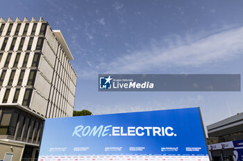 2023-07-13 - Rome Electric illustration during the 2023 Hankook Rome ePrix, 10th meeting of the 2022-23 ABB FIA Formula E World Championship, on the Circuit Cittadino dell’EUR from July 14 to 16, 2023 in Rome, Italy - AUTO - 2023 FORMULA E ROME EPRIX - FORMULA E - MOTORS