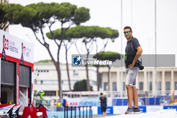 2023-07-13 - Bastien Roux, Mister Univers for Valence during the 2023 Hankook Rome ePrix, 10th meeting of the 2022-23 ABB FIA Formula E World Championship, on the Circuit Cittadino dell’EUR from July 14 to 16, 2023 in Rome, Italy - AUTO - 2023 FORMULA E ROME EPRIX - FORMULA E - MOTORS