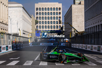 2023-07-15 - 16 BUEMI Sébastien (swi), Envision Racing, Spark-Jaguar, Jaguar I - Time 6, action during the 2023 Hankook Rome ePrix, 10th meeting of the 2022-23 ABB FIA Formula E World Championship, on the Circuit Cittadino dell’EUR from July 14 to 16, 2023 in Rome, Italy - AUTO - 2023 FORMULA E ROME EPRIX - FORMULA E - MOTORS