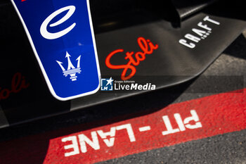 2023-07-15 - Maserati MSG during the 2023 Hankook Rome ePrix, 10th meeting of the 2022-23 ABB FIA Formula E World Championship, on the Circuit Cittadino dell’EUR from July 14 to 16, 2023 in Rome, Italy - AUTO - 2023 FORMULA E ROME EPRIX - FORMULA E - MOTORS