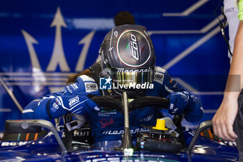 2023-07-15 - MORTARA Edoardo (swi), Maserati MSG Racing, Spark-Venturi, portrait during the 2023 Hankook Rome ePrix, 10th meeting of the 2022-23 ABB FIA Formula E World Championship, on the Circuit Cittadino dell’EUR from July 14 to 16, 2023 in Rome, Italy - AUTO - 2023 FORMULA E ROME EPRIX - FORMULA E - MOTORS