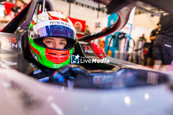 2023-07-15 - FENESTRAZ Sacha (fra), Nissan Formula E Team, Spark-Nissan, Nissan e-4ORCE 04, portrait during the 2023 Hankook Rome ePrix, 10th meeting of the 2022-23 ABB FIA Formula E World Championship, on the Circuit Cittadino dell’EUR from July 14 to 16, 2023 in Rome, Italy - AUTO - 2023 FORMULA E ROME EPRIX - FORMULA E - MOTORS