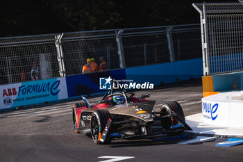 2023-07-15 - 11 DI GRASSI Lucas (bra), Mahindra Racing, Spark-Mahindra, Mahindra M9-Electro, action during the 2023 Hankook Rome ePrix, 10th meeting of the 2022-23 ABB FIA Formula E World Championship, on the Circuit Cittadino dell’EUR from July 14 to 16, 2023 in Rome, Italy - AUTO - 2023 FORMULA E ROME EPRIX - FORMULA E - MOTORS