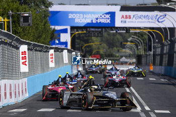 2023-07-15 - 25 VERGNE Jean-Eric (fra), DS Penske Formula E Team, Spark-DS, DS E-Tense FE23, action during the 2023 Hankook Rome ePrix, 10th meeting of the 2022-23 ABB FIA Formula E World Championship, on the Circuit Cittadino dell’EUR from July 14 to 16, 2023 in Rome, Italy - AUTO - 2023 FORMULA E ROME EPRIX - FORMULA E - MOTORS