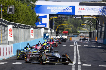 2023-07-15 - 25 VERGNE Jean-Eric (fra), DS Penske Formula E Team, Spark-DS, DS E-Tense FE23, action during the 2023 Hankook Rome ePrix, 10th meeting of the 2022-23 ABB FIA Formula E World Championship, on the Circuit Cittadino dell’EUR from July 14 to 16, 2023 in Rome, Italy - AUTO - 2023 FORMULA E ROME EPRIX - FORMULA E - MOTORS