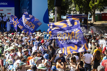 2023-07-15 - Podium ceremony, ambiance during the 2023 Hankook Rome ePrix, 10th meeting of the 2022-23 ABB FIA Formula E World Championship, on the Circuit Cittadino dell’EUR from July 14 to 16, 2023 in Rome, Italy - AUTO - 2023 FORMULA E ROME EPRIX - FORMULA E - MOTORS