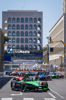 2023-07-15 - 37 CASSIDY Nick (nzl), Envision Racing, Spark-Jaguar, Jaguar I - Time 6, action during the 2023 Hankook Rome ePrix, 10th meeting of the 2022-23 ABB FIA Formula E World Championship, on the Circuit Cittadino dell’EUR from July 14 to 16, 2023 in Rome, Italy - AUTO - 2023 FORMULA E ROME EPRIX - FORMULA E - MOTORS