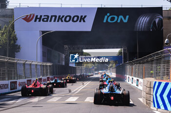 2023-07-15 - depart, start during the 2023 Hankook Rome ePrix, 10th meeting of the 2022-23 ABB FIA Formula E World Championship, on the Circuit Cittadino dell’EUR from July 14 to 16, 2023 in Rome, Italy - AUTO - 2023 FORMULA E ROME EPRIX - FORMULA E - MOTORS