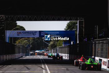 2023-07-15 - 16 BUEMI Sébastien (swi), Envision Racing, Spark-Jaguar, Jaguar I - Time 6, action 17 NATO Norman (fra), Nissan Formula E Team, Spark-Nissan, Nissan e-4ORCE 04, action during the 2023 Hankook Rome ePrix, 10th meeting of the 2022-23 ABB FIA Formula E World Championship, on the Circuit Cittadino dell’EUR from July 14 to 16, 2023 in Rome, Italy - AUTO - 2023 FORMULA E ROME EPRIX - FORMULA E - MOTORS