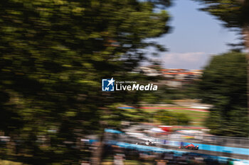 2023-07-15 - 09 EVANS Mitch (nzl), Jaguar TCS Racing, Spark-Jaguar, Jaguar I - Time 6, action 27 DENNIS Jake (gbr), Avalanche Andretti Formula E, Spark-Porsche, Porsche 99X Electric, action during the 2023 Hankook Rome ePrix, 10th meeting of the 2022-23 ABB FIA Formula E World Championship, on the Circuit Cittadino dell’EUR from July 14 to 16, 2023 in Rome, Italy - AUTO - 2023 FORMULA E ROME EPRIX - FORMULA E - MOTORS