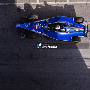 2023-07-16 - 07 GUNTHER Maximilian (ger), Maserati MSG Racing, Spark-Venturi, action during the 2023 Hankook Rome ePrix, 10th meeting of the 2022-23 ABB FIA Formula E World Championship, on the Circuit Cittadino dell’EUR from July 14 to 16, 2023 in Rome, Italy - AUTO - 2023 FORMULA E ROME EPRIX - FORMULA E - MOTORS