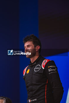 2023-07-16 - NATO Norman (fra), Nissan Formula E Team, Spark-Nissan, Nissan e-4ORCE 04, portrait at the podium during the 2023 Hankook Rome ePrix, 10th meeting of the 2022-23 ABB FIA Formula E World Championship, on the Circuit Cittadino dell’EUR from July 14 to 16, 2023 in Rome, Italy - AUTO - 2023 FORMULA E ROME EPRIX - FORMULA E - MOTORS