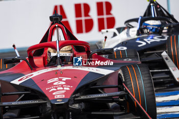 2023-07-16 - 27 DENNIS Jake (gbr), Avalanche Andretti Formula E, Spark-Porsche, Porsche 99X Electric, action during the 2023 Hankook Rome ePrix, 10th meeting of the 2022-23 ABB FIA Formula E World Championship, on the Circuit Cittadino dell’EUR from July 14 to 16, 2023 in Rome, Italy - AUTO - 2023 FORMULA E ROME EPRIX - FORMULA E - MOTORS