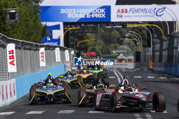 2023-07-16 - 94 WEHRLEIN Pascal (ger), TAG HAUER Porsche Formula E Team, Porsche 99X Electric, action during the 2023 Hankook Rome ePrix, 10th meeting of the 2022-23 ABB FIA Formula E World Championship, on the Circuit Cittadino dell’EUR from July 14 to 16, 2023 in Rome, Italy - AUTO - 2023 FORMULA E ROME EPRIX - FORMULA E - MOTORS